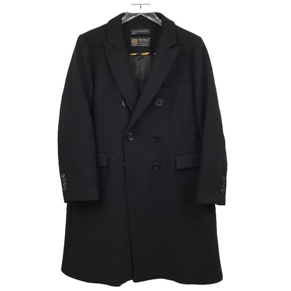 Zara Jackets & Coats Zara Manteco Premium Wool Blend Coat Xs Double
